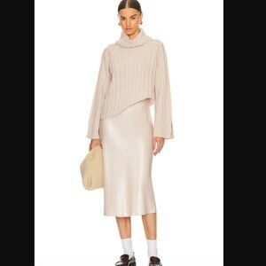 Sanctuary Everyday Midi Skirt Cream